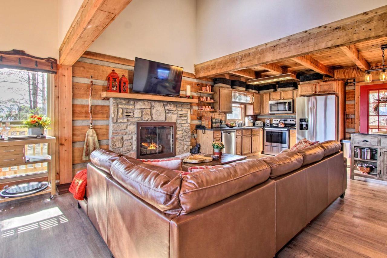 Panoramic-View Gatlinburg Cabin With Private Hot Tub Exteriér fotografie
