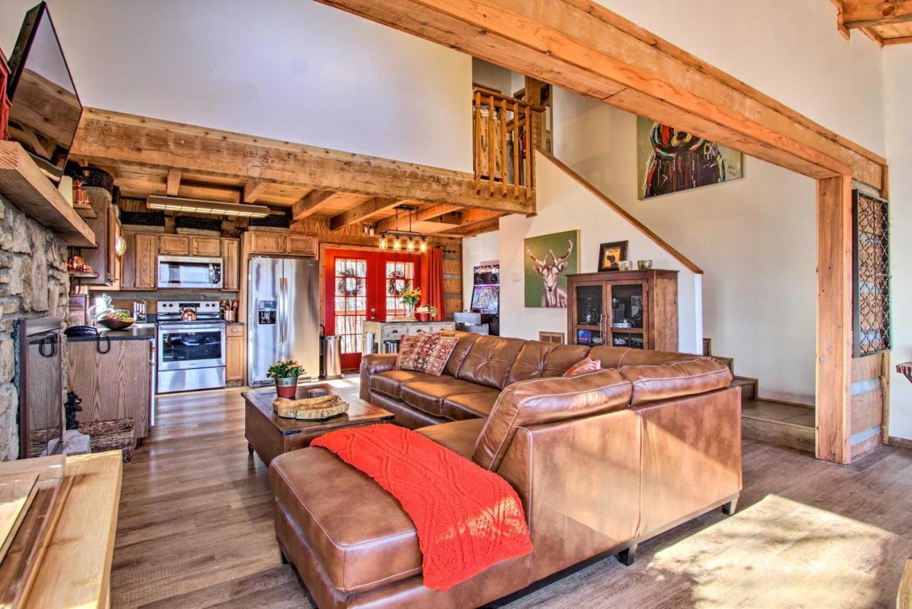 Panoramic-View Gatlinburg Cabin With Private Hot Tub Exteriér fotografie