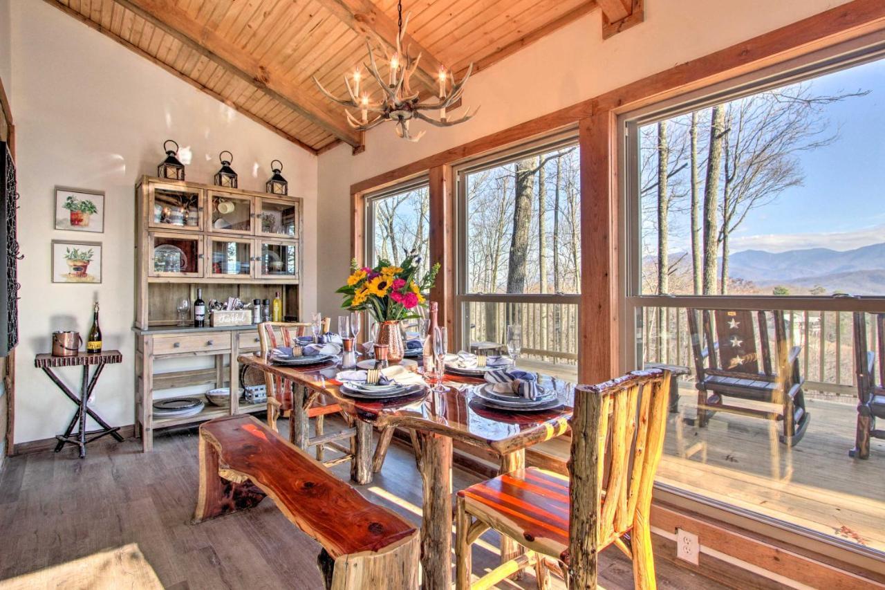 Panoramic-View Gatlinburg Cabin With Private Hot Tub Exteriér fotografie