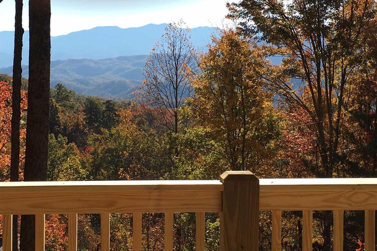 Panoramic-View Gatlinburg Cabin With Private Hot Tub Exteriér fotografie