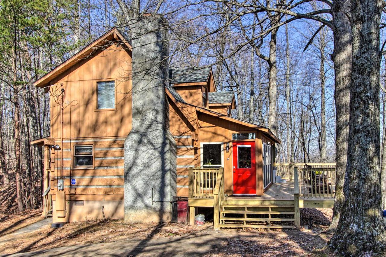 Panoramic-View Gatlinburg Cabin With Private Hot Tub Exteriér fotografie